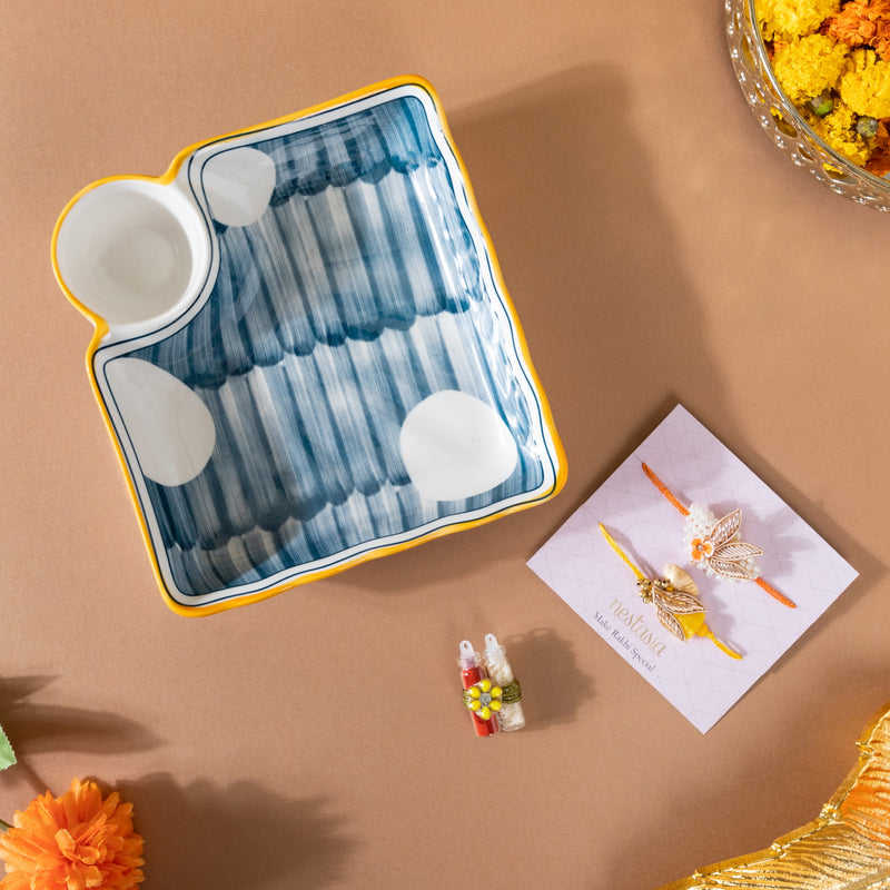 Snack O' Clock Rakhi Hamper Set Of 4
