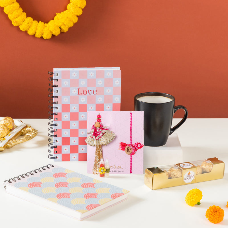 Office Essentials Gift For Bhaiya & Bhabhi Set Of 5