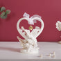 Doves Couple Showpiece Decor White- Doves Couple Showpiece, White Dove Decor, Decorative Dove Figurine, Couple Dove Sculpture, White Bird Decor