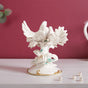 Birds Couple Figurine For Home Decor White- home decor, decor objects, home decor items, decor showpiece