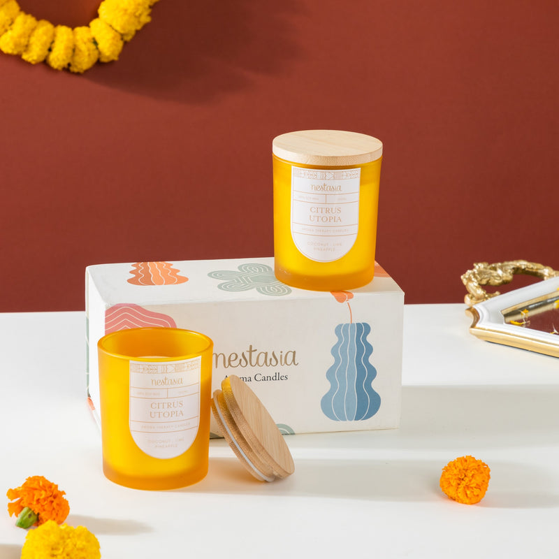 Candle Raksha Bandhan Gift Set Of 4