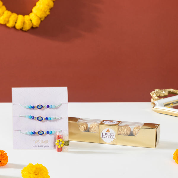Candle Raksha Bandhan Gift Set Of 4