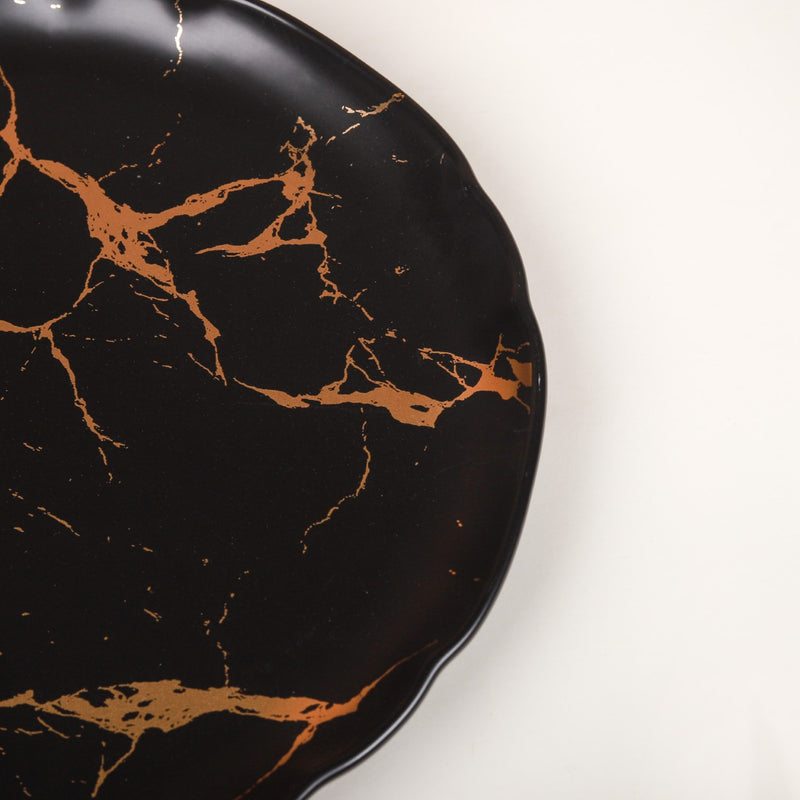 Marble Serving Pan - Ceramic platter, serving platter, fruit platter | Plates for dining table & home decor