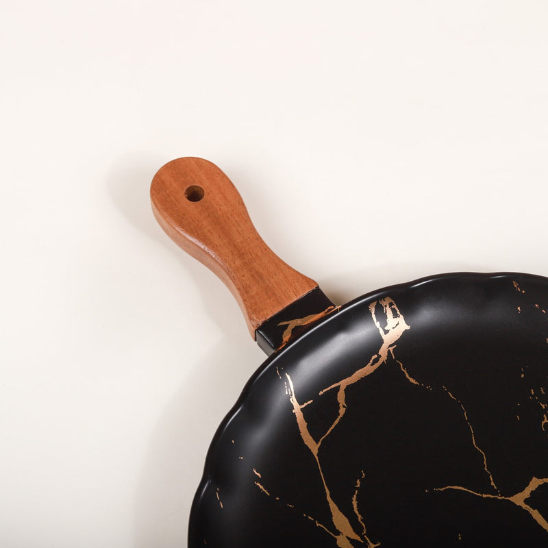 Marble Serving Pan - Ceramic platter, serving platter, fruit platter | Plates for dining table & home decor