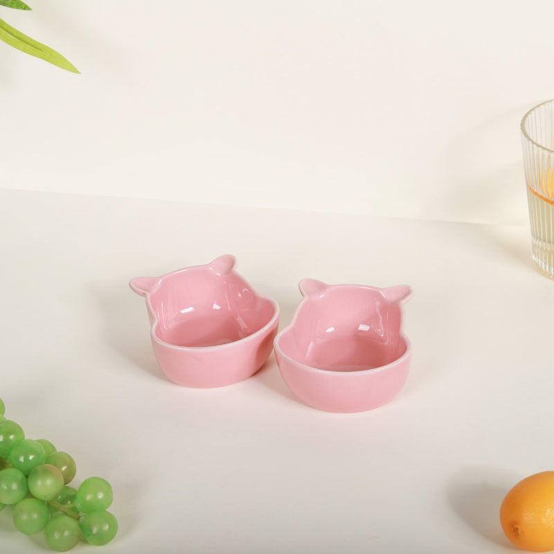 Kids Bowl Set of 2 - Bowl,ceramic bowl, snack bowls, curry bowl, popcorn bowls | Bowls for dining table & home decor