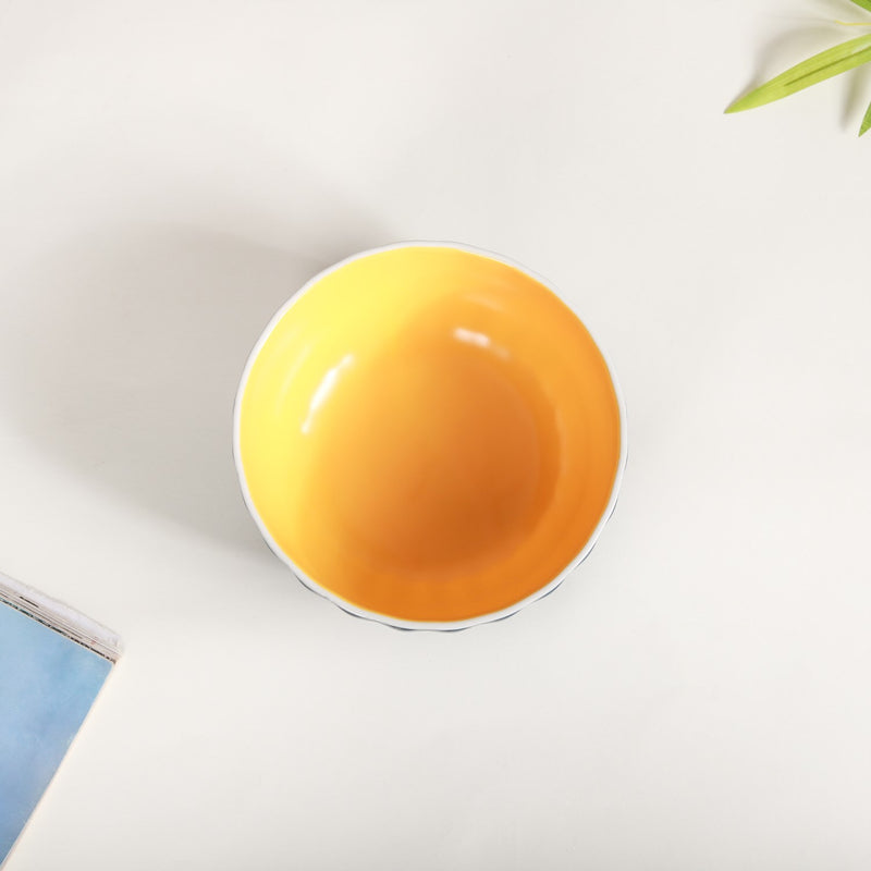 Chrome Serving Bowl - Bowl, ceramic bowl, serving bowls, noodle bowl, salad bowls, bowl for snacks, large serving bowl | Bowls for dining table & home decor