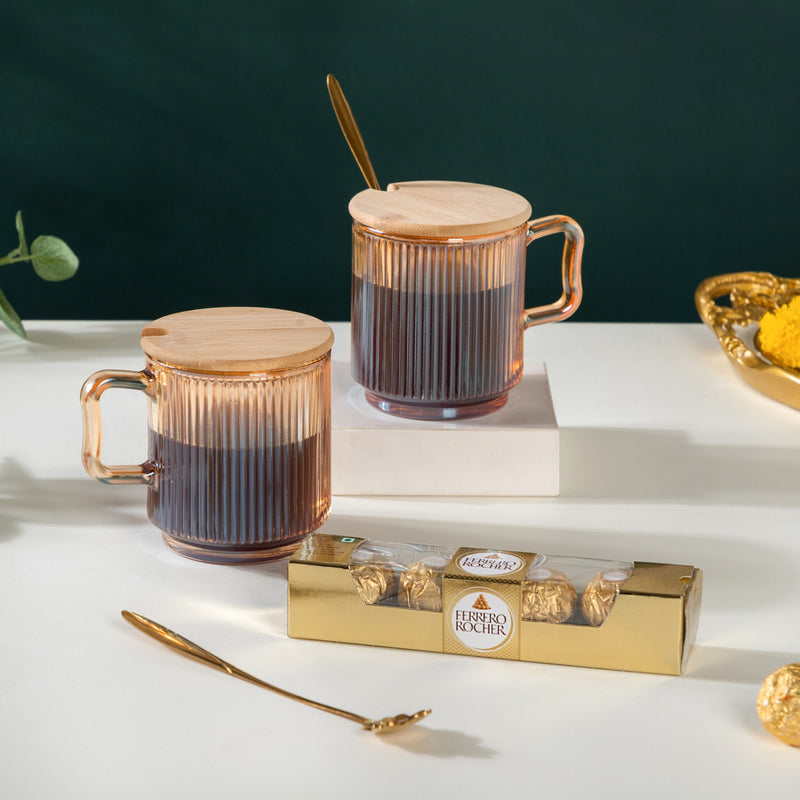 Morning Cuppa Rakhi Gift Hamper Set Of 4