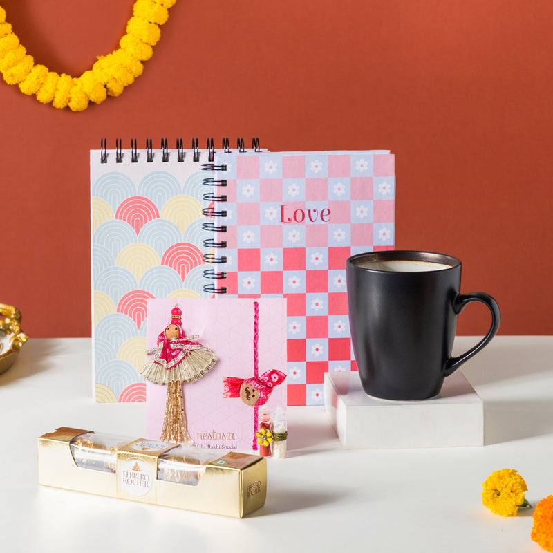 Office Essentials Gift For Bhaiya & Bhabhi Set Of 5