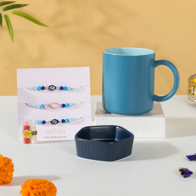 Tea Lover Rakhi Gift Hamper Set Of  5