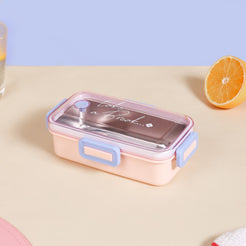 Stainless Steel Lunch Box For Office Pink