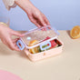 Stainless Steel Lunch Box For Office Pink