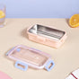 Stainless Steel Lunch Box For Office Pink