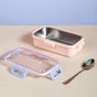 Stainless Steel Lunch Box For Office Pink