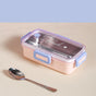 Stainless Steel Lunch Box For Office Pink