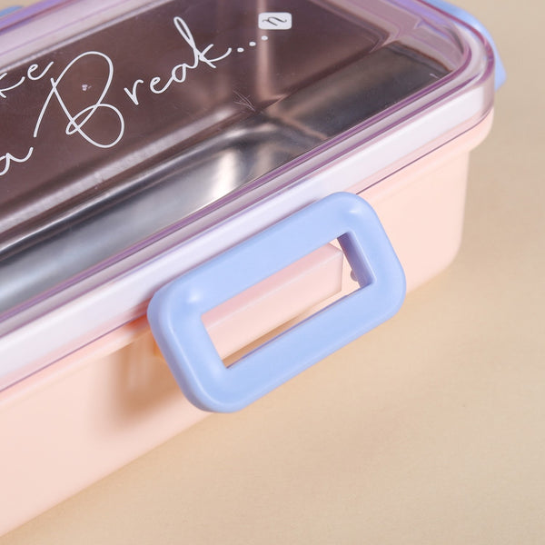 Stainless Steel Lunch Box For Office Pink