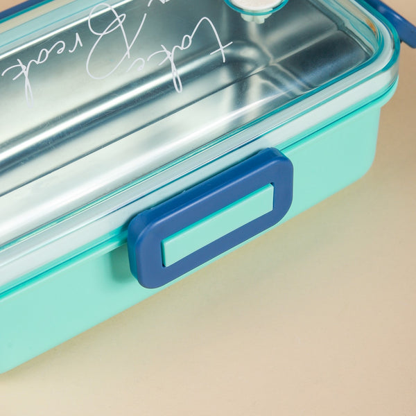 Leak-Proof Stainless Steel Lunch Box Small Mint 530ml