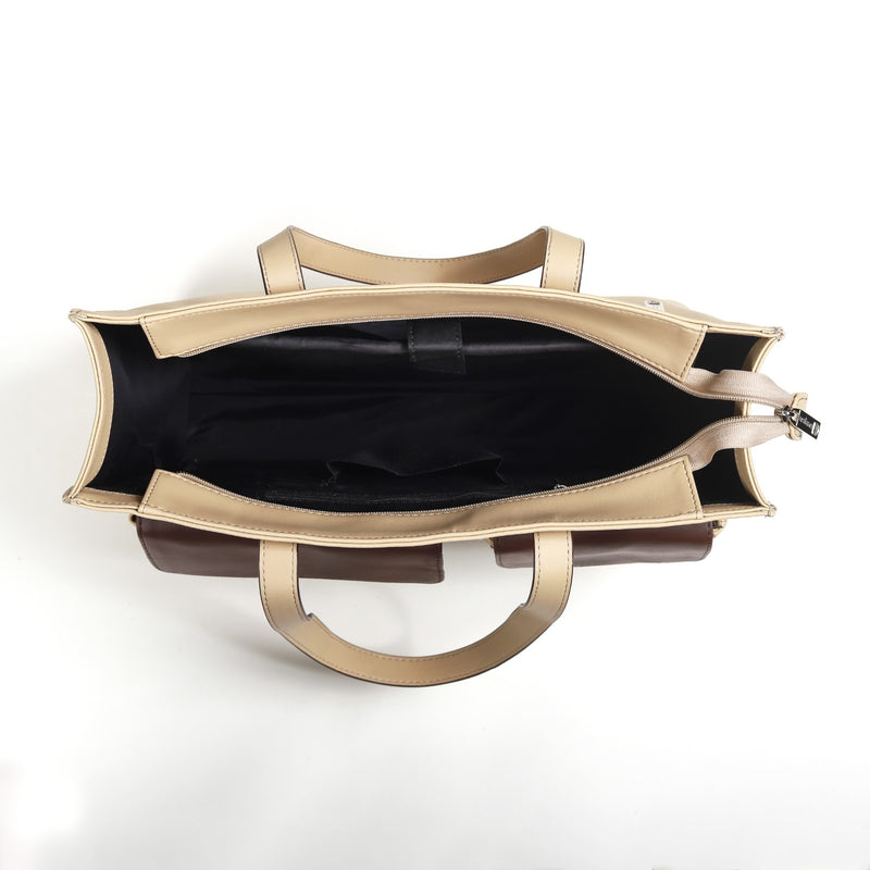 Trendy Tote Bag For Women Beige