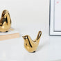 Gold Bird Statue - Showpiece | Home decor item | Room decoration item