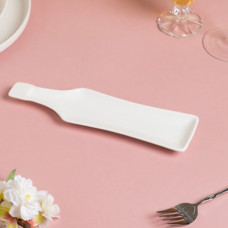 Bottle Shaped Plate - Serving plate, small plate, snacks plates | Plates for dining table & home decor