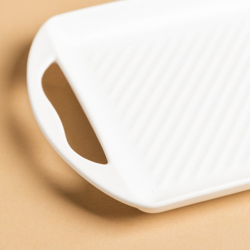 White Square Baking Tray Small - Baking Tray