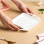 White Square Baking Tray Small - Baking Tray