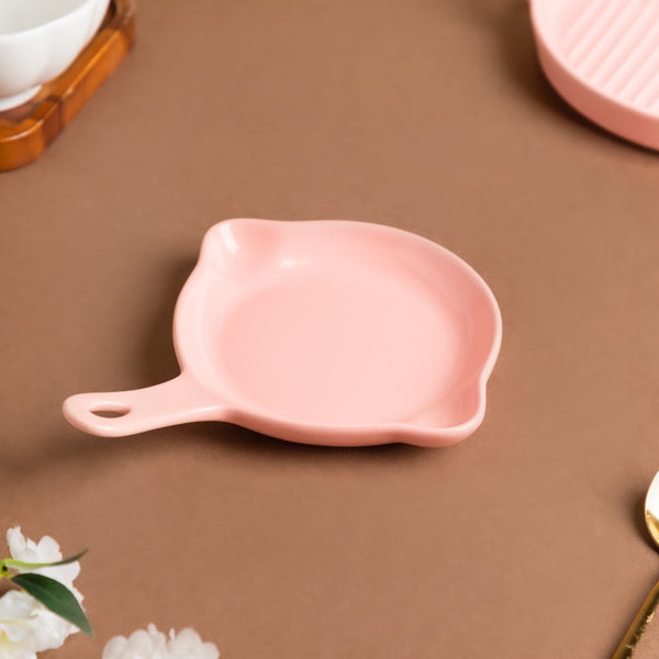 Pink Microwavable Baking Tray 6 inch