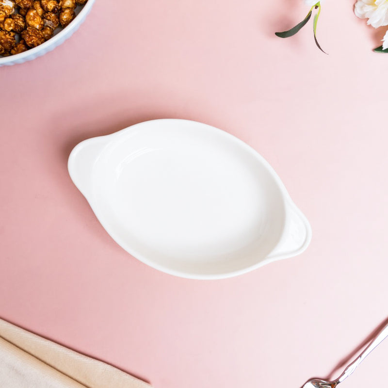 Daffodil Oval Baking Plate 6 Inch - Baking Dish