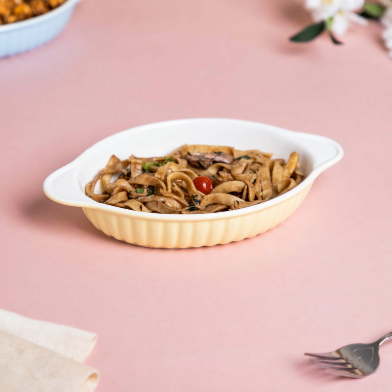 Daffodil Oval Baking Plate 6 Inch - Baking Dish