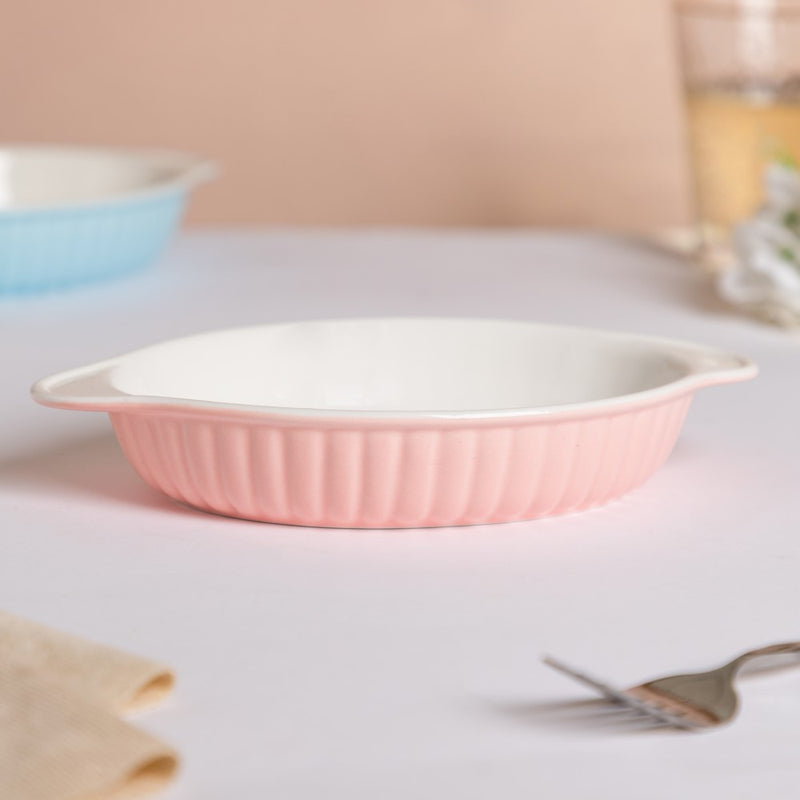 Very Berry Oval Baking Plate 6 Inch