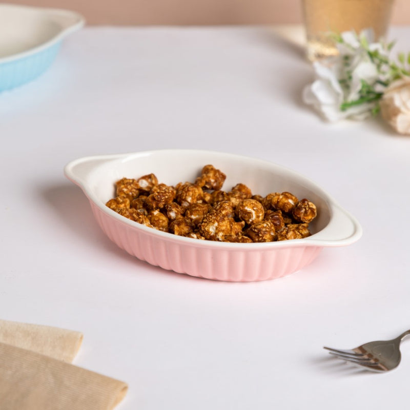 Very Berry Oval Baking Plate 6 Inch