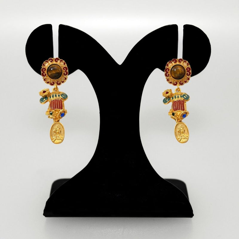 Imperial Grace Dangle Earrings