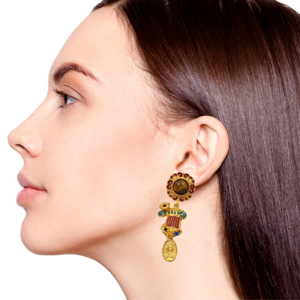 Imperial Grace Dangle Earrings