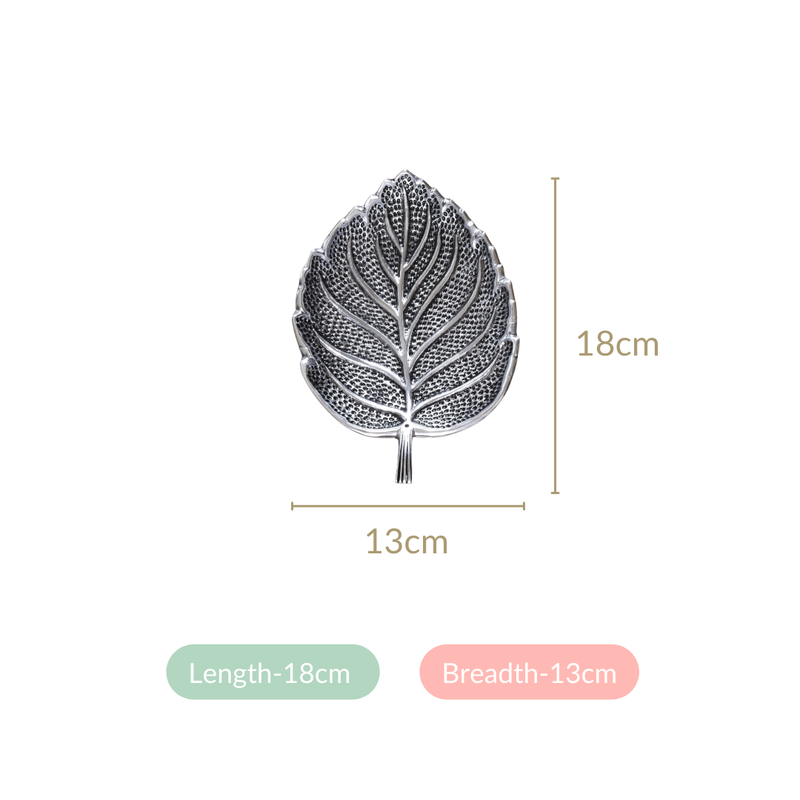 Peepal Leaf Agarbatti Stand With Lavender Incense Sticks