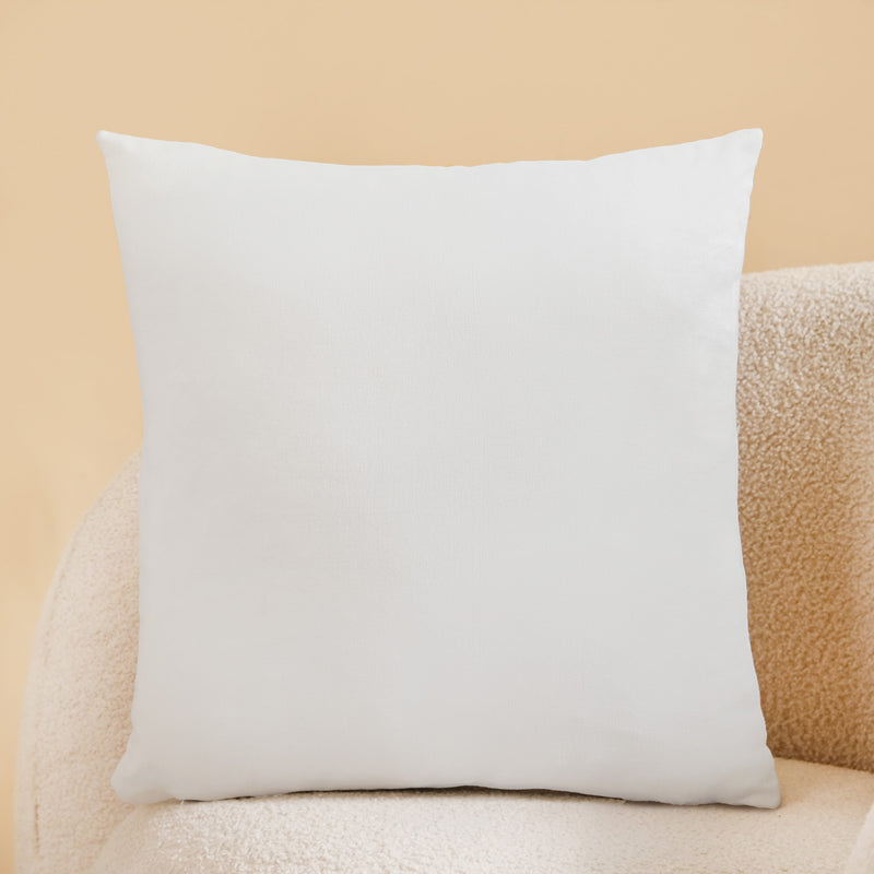 Indie Floral Embroidered Cotton Cushion Cover 40x40cm