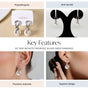 Infinite Promises Silver Drop Earrings