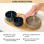 Stoneware Platter Set Of 5