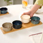 Stoneware Bowl Platter Set Of 5