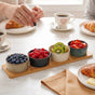 Stoneware Bowl Platter Set Of 5