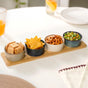 Stoneware Bowl Platter Set Of 5