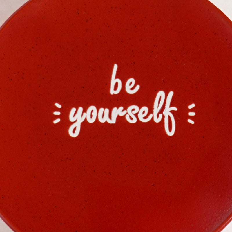 Inspiration Quotes Small Plate Set Of 4 15cm