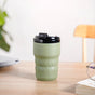 Insulated Travel Coffee Tumbler With Anti Slip Grip