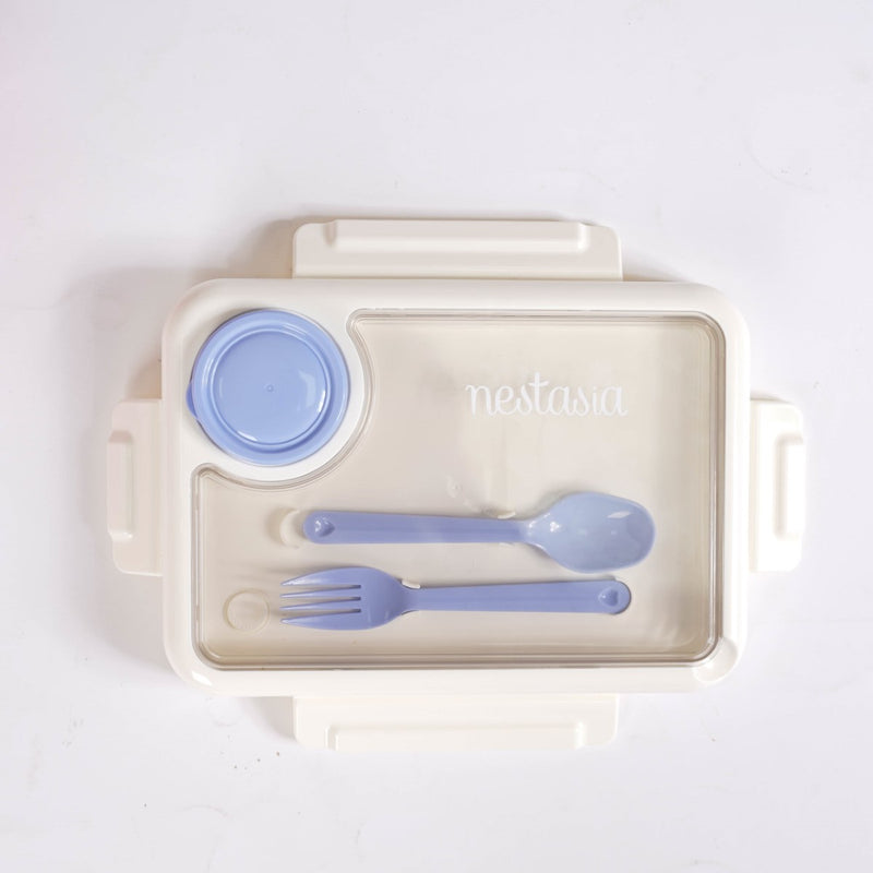 Pink 4 Grid Stainless Steel Lunch Box For Office 950ml