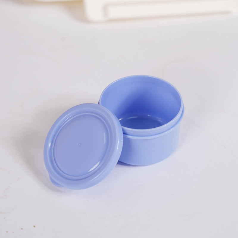 Pink 4 Grid Stainless Steel Lunch Box For Office 950ml