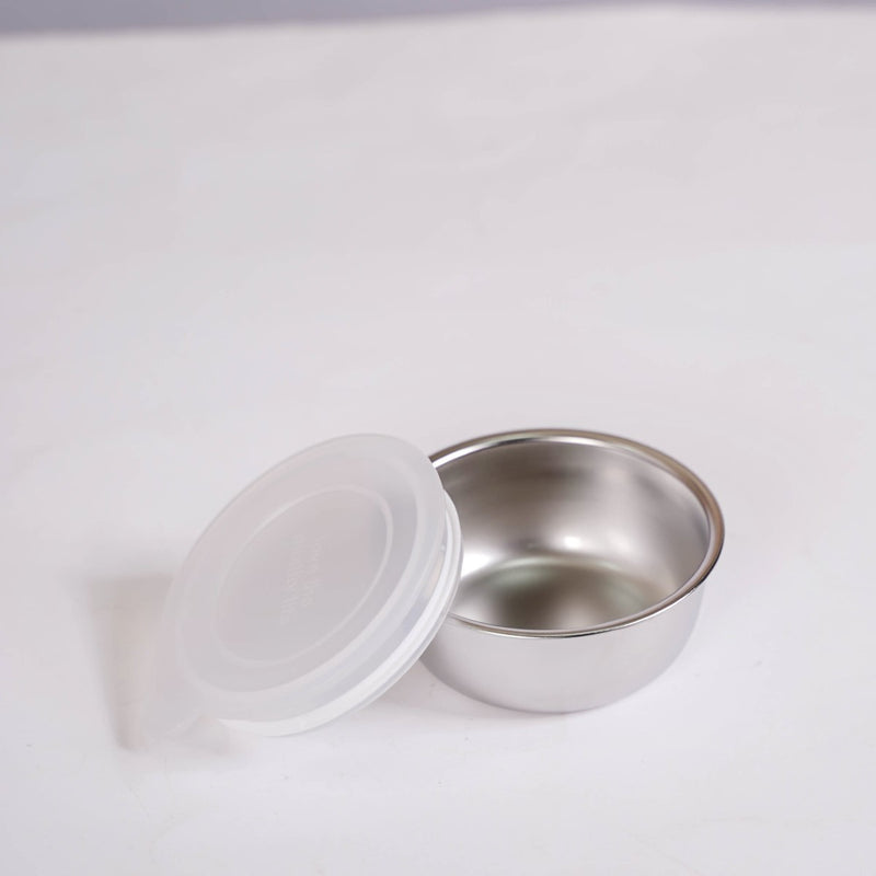 Pink 4 Grid Stainless Steel Lunch Box For Office 950ml