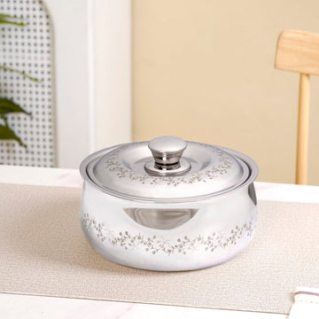 Insulated Stainless Steel Roti Casserole 1500ml