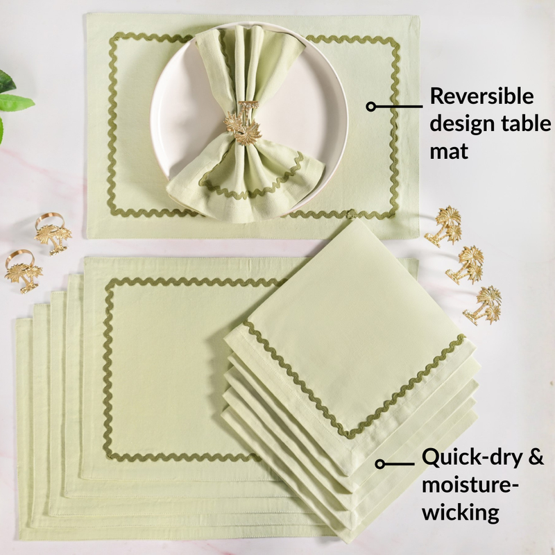 Isabelle Table Linen Gift Hamper With Napkin Rings