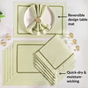 Isabelle Table Linen Gift Hamper With Napkin Rings