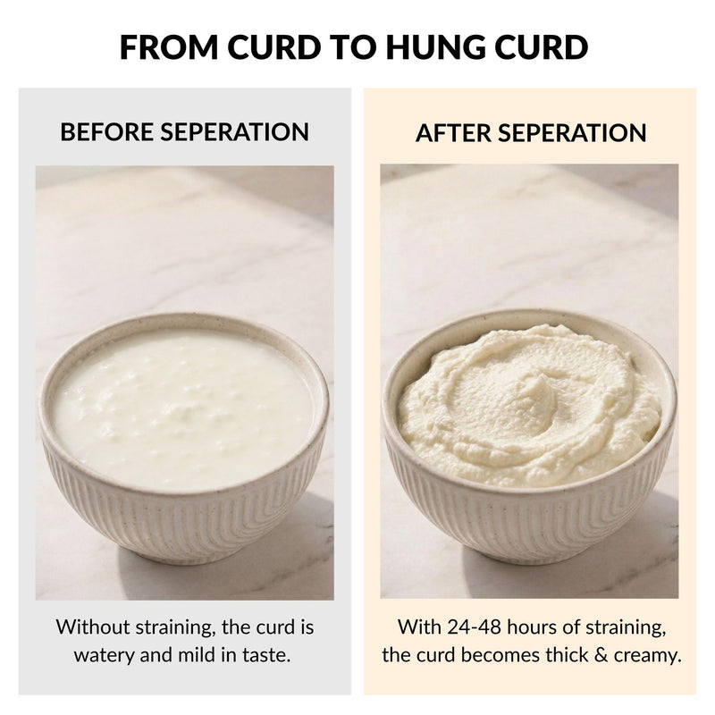 Stainless Steel Curd Strainer 1000ml