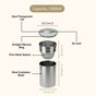Stainless Steel Curd Strainer 1000ml