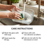 Glowo Airtight Food Containers With Air Vents Set Of 3 370ml 660ml 1000ml